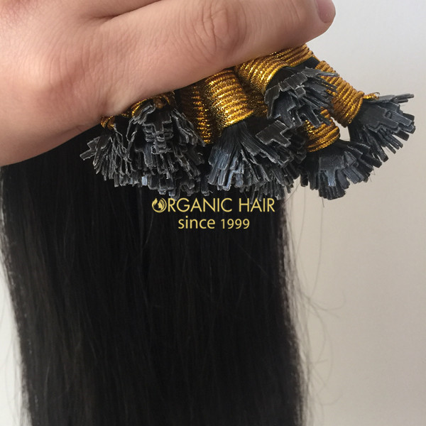 Wholesale beaded hair extensions flat tracks hair extensions